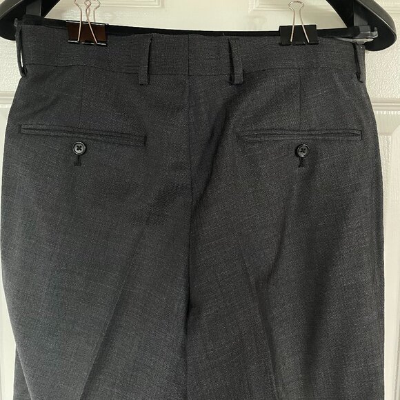 PERRY ELLIS  - MEN's CHARCOAL GREY SUIT - MODERN SLIM FIT (38S, PANTS 32S) - Picture 10 of 10